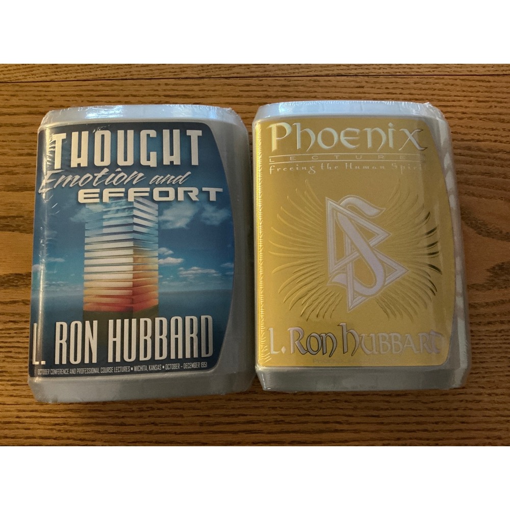 L. Ron Hubbard Scientology CD Set Thought Emotion Effort Phoenix Lectures New